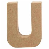 Creativ Company Letter papier-maché - u, 10cm
