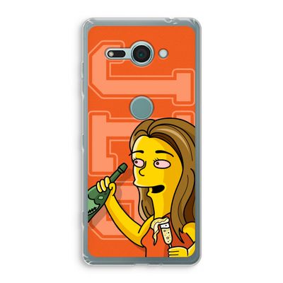 Jamie Lee Simpson: Sony Xperia XZ2 Compact Transparant Hoesje