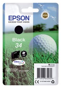 Epson Golf ball Singlepack Black 34 DURABrite Ultra Ink