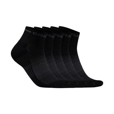 Craft Active Mid sokken 5-pack zwart unisex