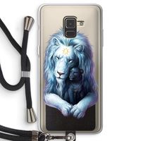 Child Of Light: Samsung Galaxy A8 (2018) Transparant Hoesje met koord
