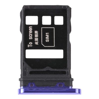 SIM-kaartlade + SIM-kaartlade voor HUAWEI NOVA 7 5G (PAARS)