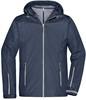 James & Nicholson JN1154 Men´s 3-in-1-Jacket - /Navy/Silver-(Solid) - 3XL