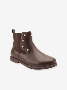 Leuke laarsjes met kleine hak voor meisjes bruin