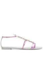 Giuseppe Zanotti sandales Slim à bout ouvert - Rose - thumbnail