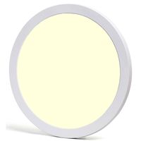 LED Downlight Pro - Aigi Foka - Inbouw/Opbouw - Rond - 30W - Warm Wit 3000K - Mat Wit - Kunststof - thumbnail