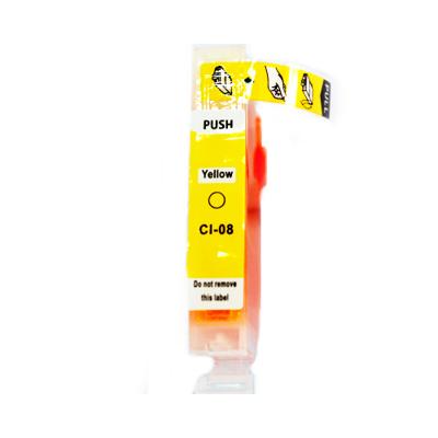 Huismerk Canon CLI-8Y cartridge geel met chip