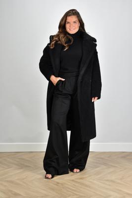 Max Mara jas Tedgirl nero