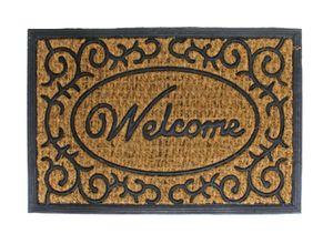 Deurmat Kokos-Rubber Welcome - 40 x 60 cm