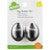 Nino Percussion NINO540BK-2 egg shaker zwart (1 paar)