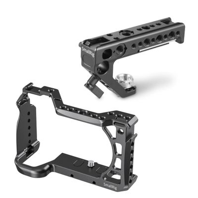 SmallRig Cage & Arri Locating Handle Kit for Sony A6600