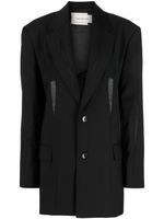 Feng Chen Wang blazer een laine - Noir