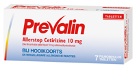 Prevalin Allerstop Cetirzine 10mg Hooikoorts Tabletten