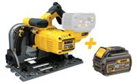 DeWalt DCS520NT-XJ XR Flexvolt Inval Cirkelzaag 165mm | in TSTAK koffer Inclusief DCB546-XJ XR FLEXVOLT 18V-54V 6.0Ah accu