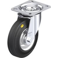 Blickle L-RD 125R Zwenkwiel Wieldiameter: 125 mm Draagvermogen (max.): 120 kg 1 stuk(s)