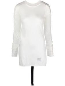 Rick Owens DRKSHDW t-shirt Scarification en coton - Blanc