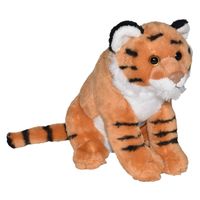 Bruine tijgers knuffels met geluid 20 cm knuffeldieren   -