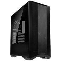 Lian Li LANCOOL II Mesh C Performance RGB Midi-tower PC-behuizing, Gaming-behuizing Zwart 3 voorgeïnstalleerde ventilators, Ventilatiebesturing, Zijvenster,