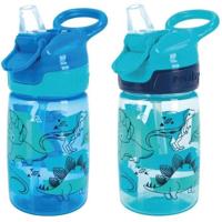 Set van 2 waterflessen - NUBY - Incredible Gulp - 360 ml - Dinosaurussen