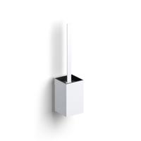 Clou Fold toiletborstelgarnituur - 35.5cm hoog - wandmodel - mat wit CL/09.04041.20