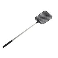 Vliegenmepper - uitschuifbaar - zwart - 25 tot 60 cm - telescopisch