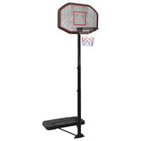 Basketbalstandaard 258-363 cm polyetheen - thumbnail