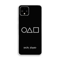 Squid Game: Pixel 4 Transparant Hoesje