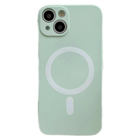 iPhone 13 Pro hoesje - Backcover - Geschikt voor MagSafe - TPU - Mintgroen
