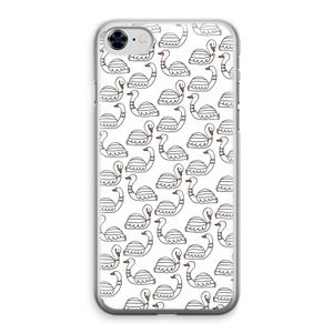 Zwanen: iPhone 8 Transparant Hoesje