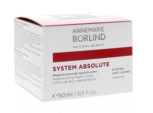 System absolute nachtcreme