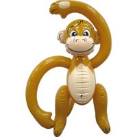 Henbrandt Opblaasbaar aapje - 61 cm - Tropische feest decoratie