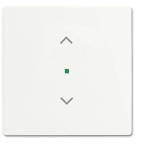 Busch-Jaeger 2CKA006220A0483 Afdekking 1-voudig free@home Wit, Verkeerswit 1 stuk(s)