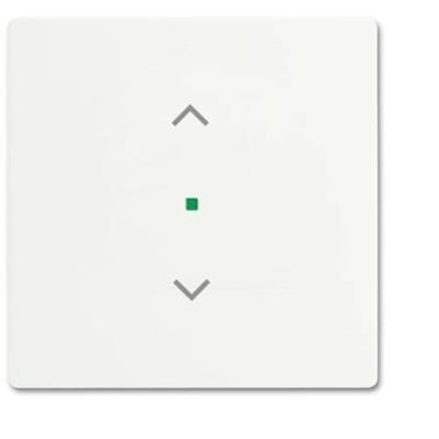 Busch-Jaeger 2CKA006220A0483 Afdekking 1-voudig free@home Wit, Verkeerswit 1 stuk(s)