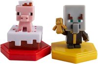 Minecraft Earth Boost Mini Figures 2-Pack - Pig & Undying Evoker - thumbnail