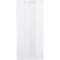 Zak | Snackzak | Ersatzpapier | Nr. 27 | 1 pond | 14/ 4x33cm | wit | 10 kg