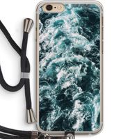 Zee golf: iPhone 6 PLUS / 6S PLUS Transparant Hoesje met koord