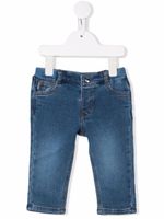 Moschino Kids jean Minion-Teddy à logo imprimé - Bleu