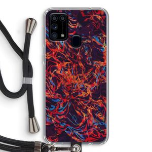 Lucifer: Samsung Galaxy M31 Transparant Hoesje met koord