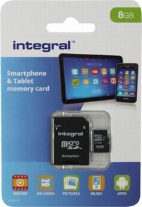 Integral micro SD-kaart 8GB