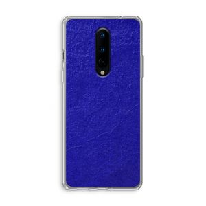 Majorelle Blue: OnePlus 8 Transparant Hoesje