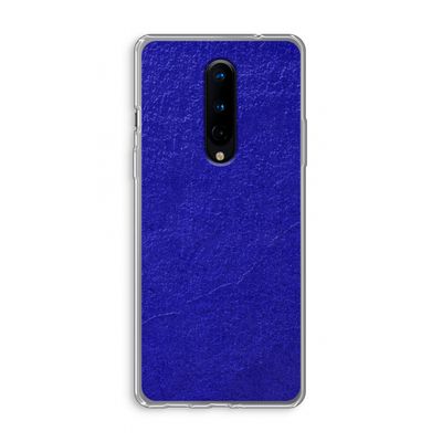 Majorelle Blue: OnePlus 8 Transparant Hoesje