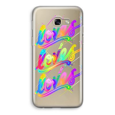 Loves: Samsung Galaxy A5 (2017) Transparant Hoesje