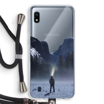 Wanderlust: Samsung Galaxy A10 Transparant Hoesje met koord