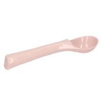 Plasticforte IJsschep - roze - 24 cm - ijsboltang - kunststof