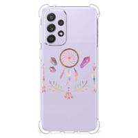 Samsung Galaxy A33 Stevig | Bumper Hoesje | Boho Dreamcatcher Samsung Galaxy A33 Stevig | Bumper Hoesje | Boho Dreamcatcher