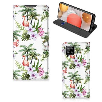 Samsung Galaxy A42 | Hoesje maken | Flamingo Palms