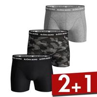 Björn Borg 3 stuks Essential Shadeline Shorts * Actie * - thumbnail