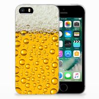 Apple iPhone SE | 5S Siliconen Case Bier - thumbnail