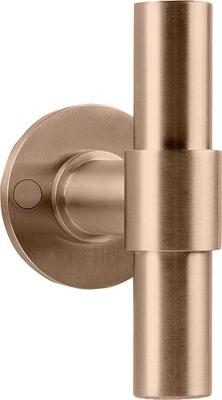 Formani Piet Boon ONE PBT100V massieve voordeurknop vast op rozet - PVD licht brons
