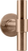 Formani Piet Boon ONE PBT100V massieve voordeurknop vast op rozet - PVD licht brons